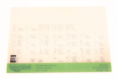 Mercruiser XM020-57 4.3L Carburetor Alpha/Bravo 0M615000+ Card 176 Microfiche