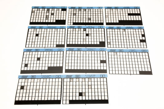 Johnson Evinrude XM020-62 1998 Final Edition #1-11 Microfiche Lot