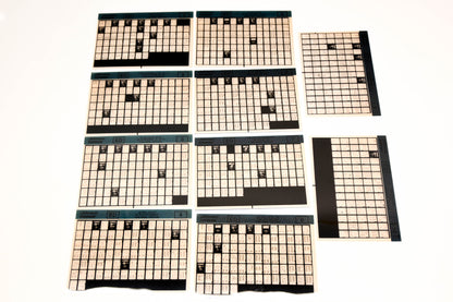 Johnson Evinrude XM020-64 1996 Final Edition #1-10 Microfiche Lot