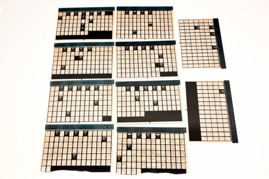 Johnson Evinrude XM020-64 1996 Final Edition #1-10 Microfiche Lot
