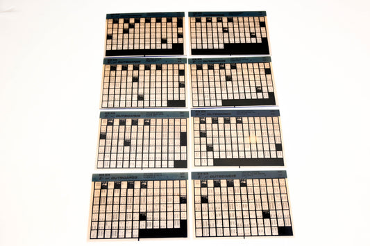 OMC XM020-66 1992 Final Edition #92A - 92H Microfiche Lot