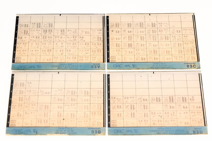 OMC XM020-76 1982 Final Edition #82A - 83D Microfiche Lot