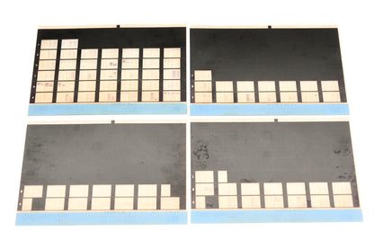 OMC XM020-82 1974 #74A/B/C/D Microfiche Lot