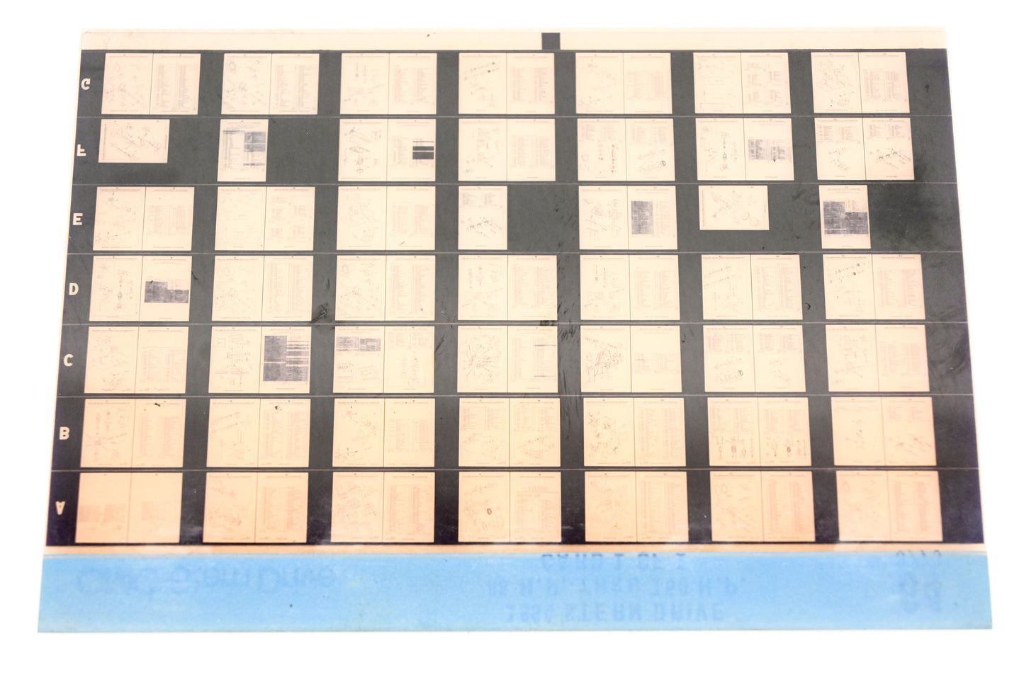 OMC XM020-86 1964 Sterndrive 88-150HP #64 Microfiche