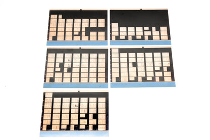 OMC XM020-89 1967 Sterndrive 90-200HP #67A/B/C/D/E Microfiche Lot