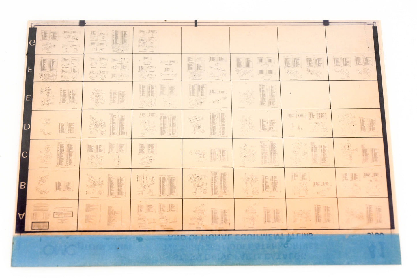 OMC XM020-95 120-260 Model Stern Drive Optional Equipment Items #41 Microfiche
