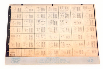 OMC XM020-98 2.5, 3.0, 3.8, 5.0,5.7 Litre Stern Drive Parts Catalog #45 Microfiche