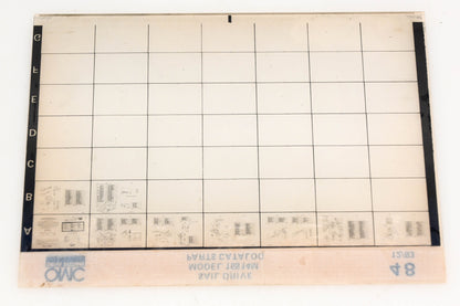 OMC XM020-100 Model 15S14M Sail Drive Parts Catalog #48 Microfiche