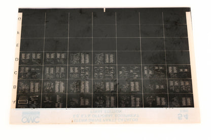 OMC XM020-106 5.0, 5.7L Stern Drive Parts & Optional Equipment Final Edition #54 Microfiche