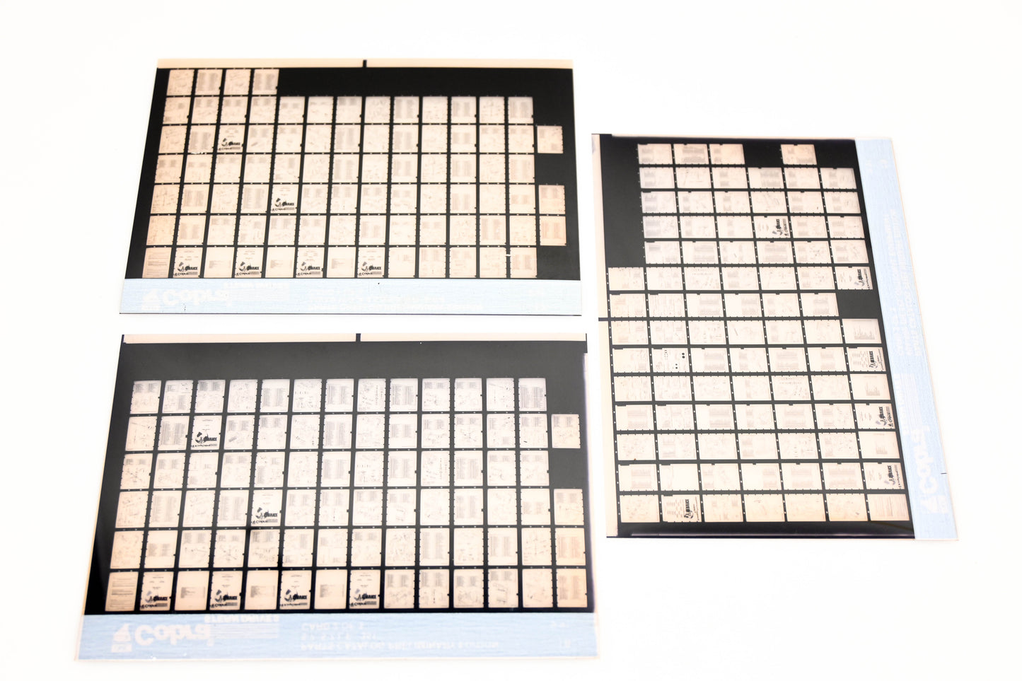 OMC XZA020-29 Cobra Parts Catalog Preliminary Edition #17,18,19 Microfiche Lot