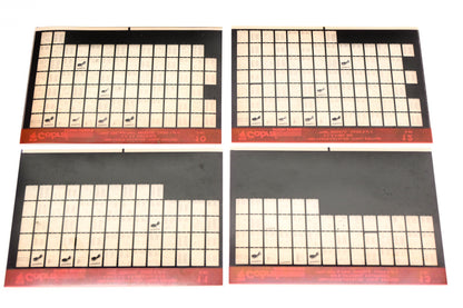 OMC XZA020-30 Cobra 1990 Parts Catalog Final Edition #10,11,12,13 Microfiche Lot