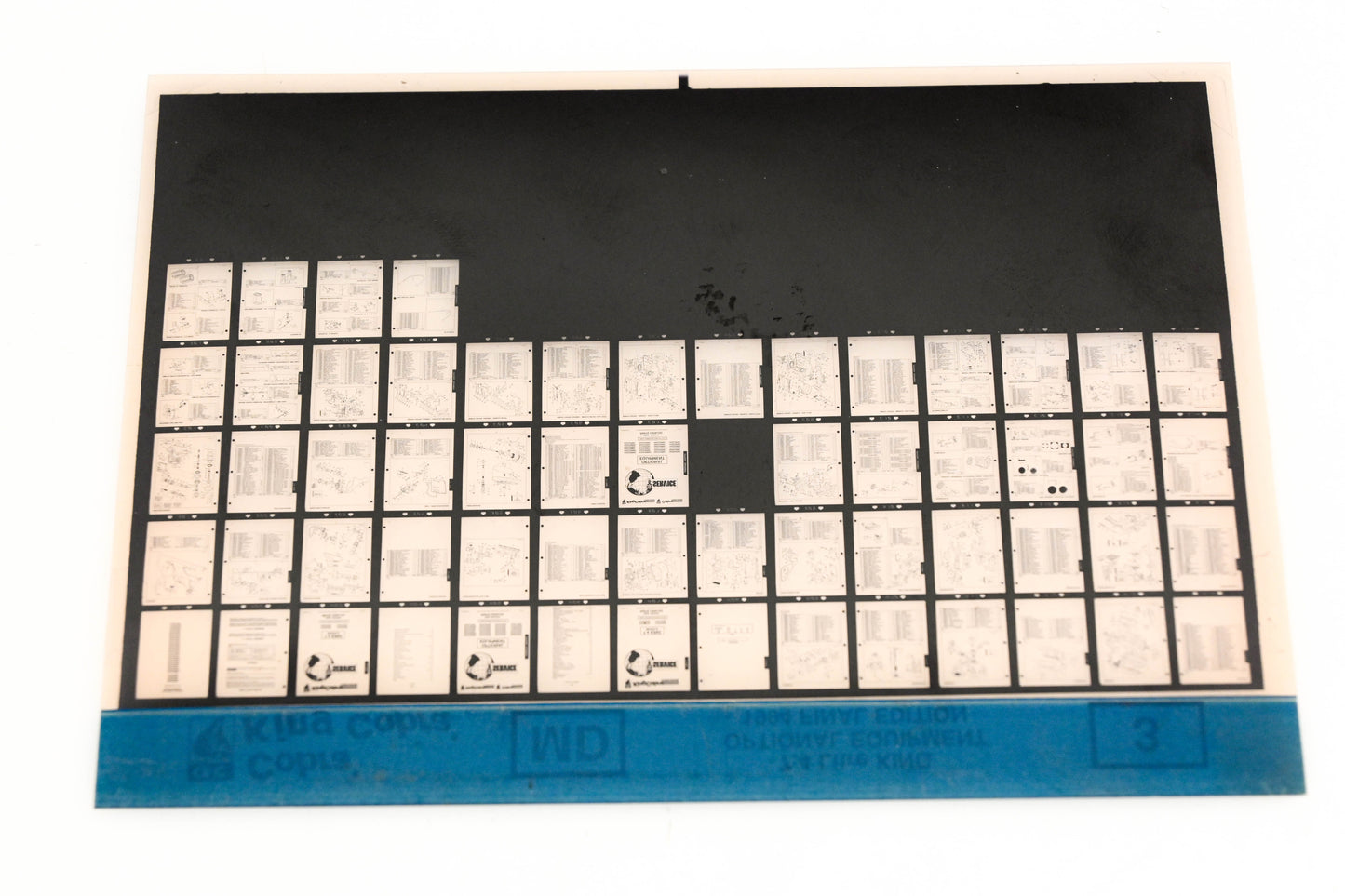 OMC XZA020-34 1994 Final Edition King Cobra 7.4L King Optional Equipment #3 Microfiche