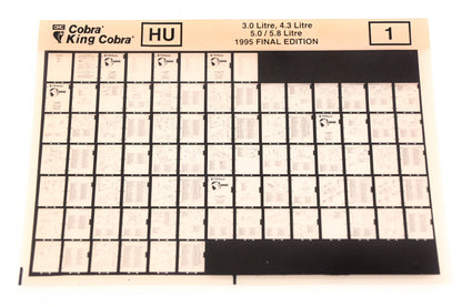 OMC XZA020-35 1995 Final Edition King Cobra 3.0L, 4.3L, 5.0/5.8L #1 Microfiche