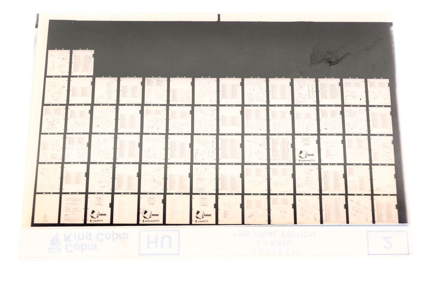 OMC XZA020-36 1995 Final Edition King cobra 5.0/5.8 EFI, 7.4 King #2 Microfiche