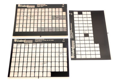 OMC XZA020-46 Cobra 9/1993 Parts Catalog #26, 27, 28 Microfiche Lot