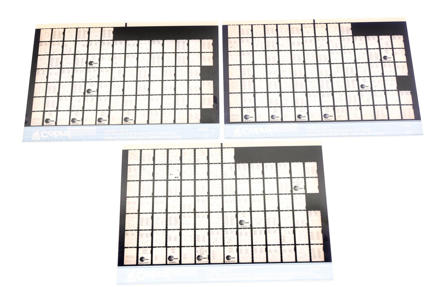 OMC XZA020-49 Cobra 12/1992 Preliminary Edition Parts Catalog #23,24,25 Microfiche Lot