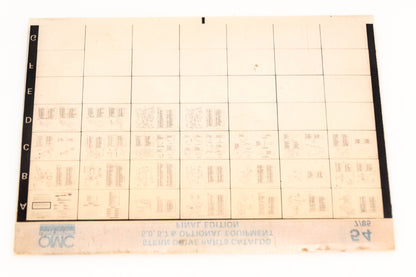 OMC XZA020-52 7/1985 Final Edition Parts Catalog #54 Microfiche