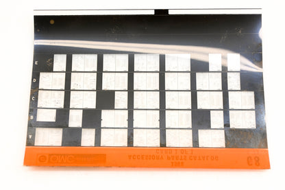 OMC XZA020-62 1968 Accessory Parts Catalog #68 Microfiche