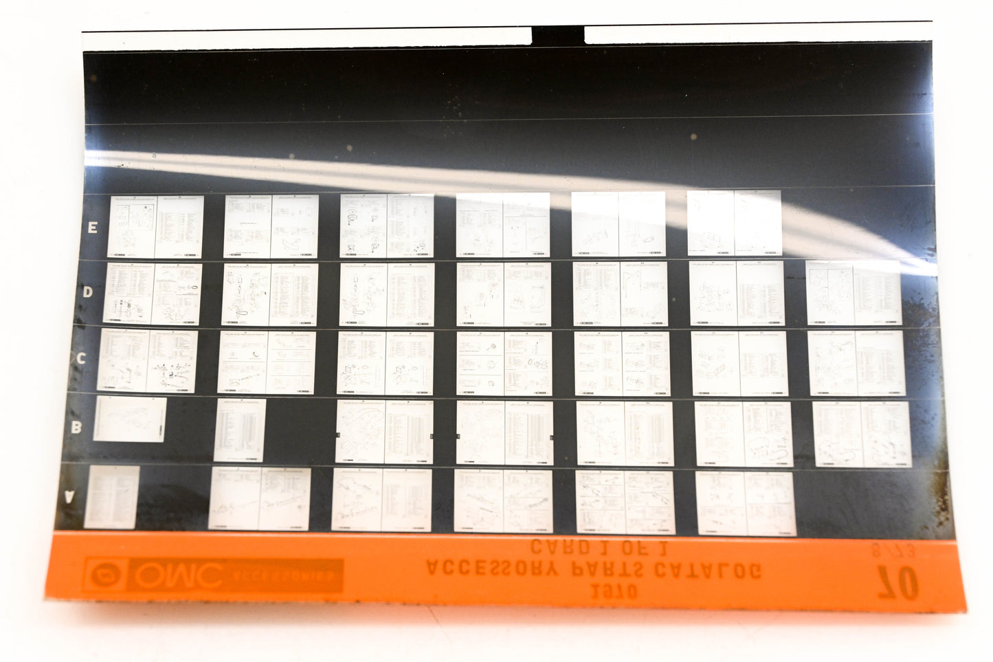 OMC XZA020-64 1970 Accessory Parts Catalog #70 Microfiche