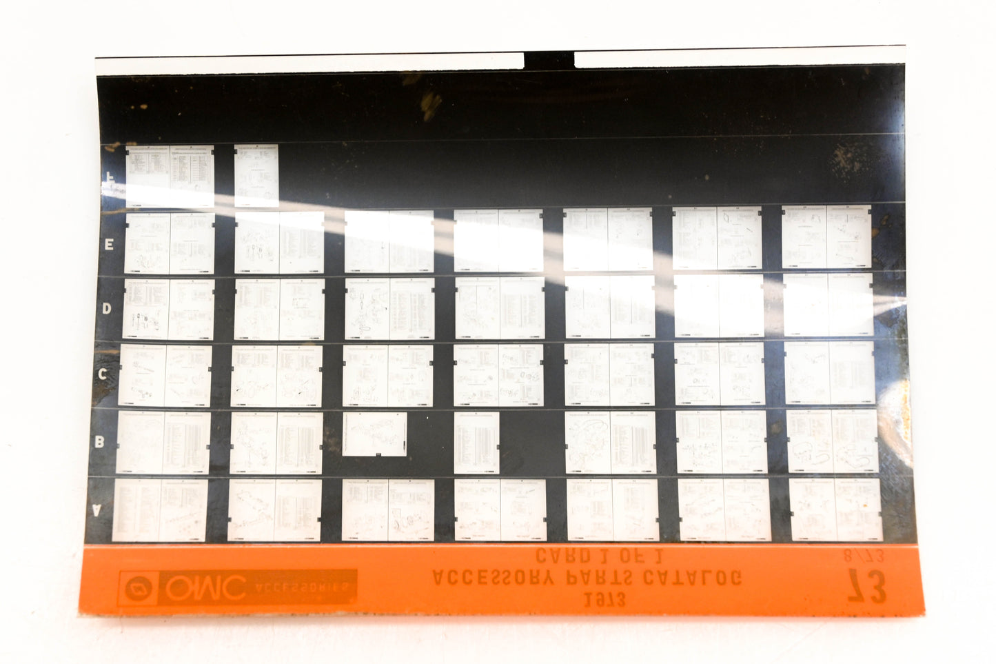 OMC XZA020-67 1973 Accessory Parts Catalog #73 Microfiche