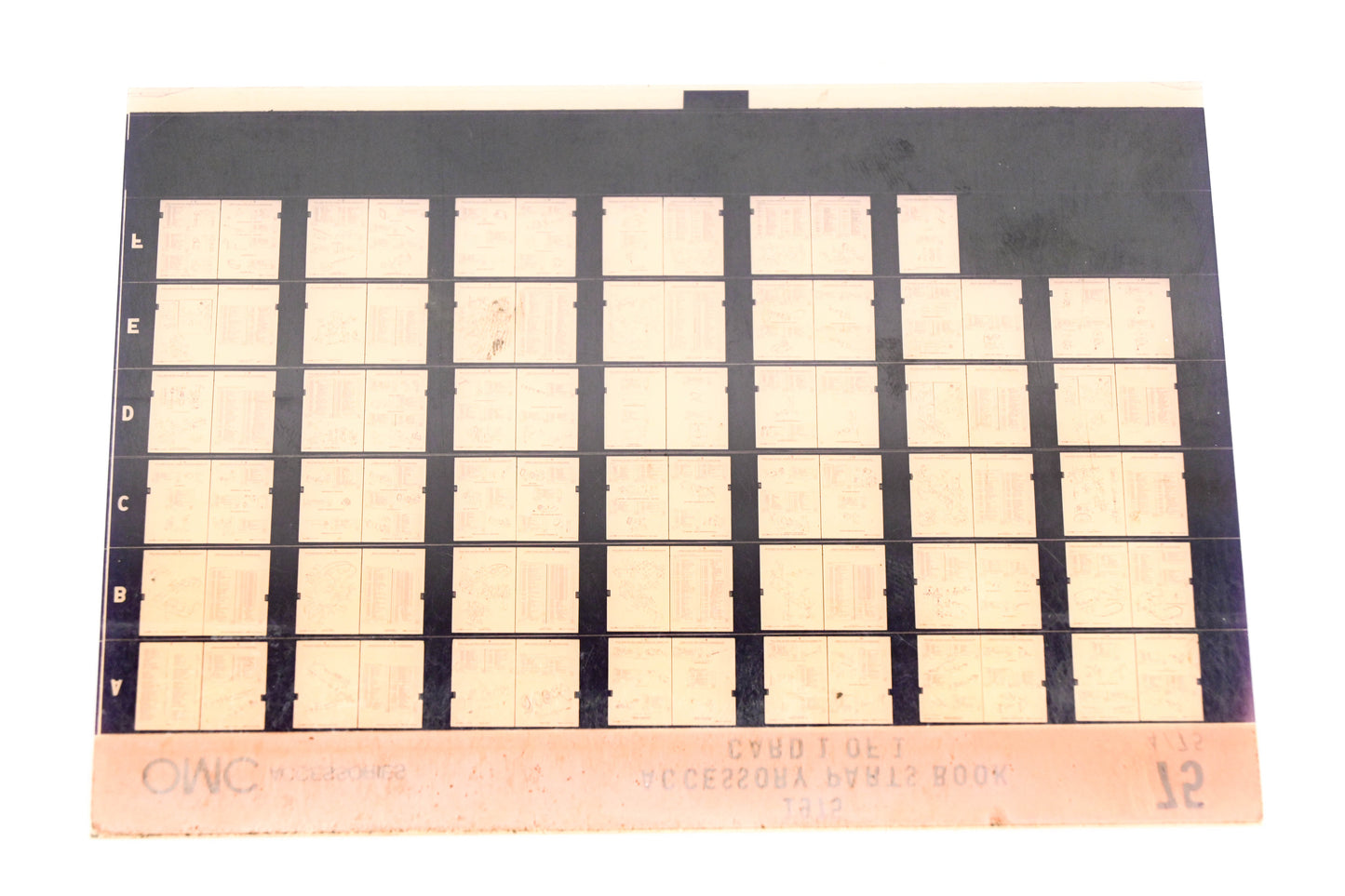 OMC XZA020-69 1975 Accessory Parts Catalog #75 Microfiche