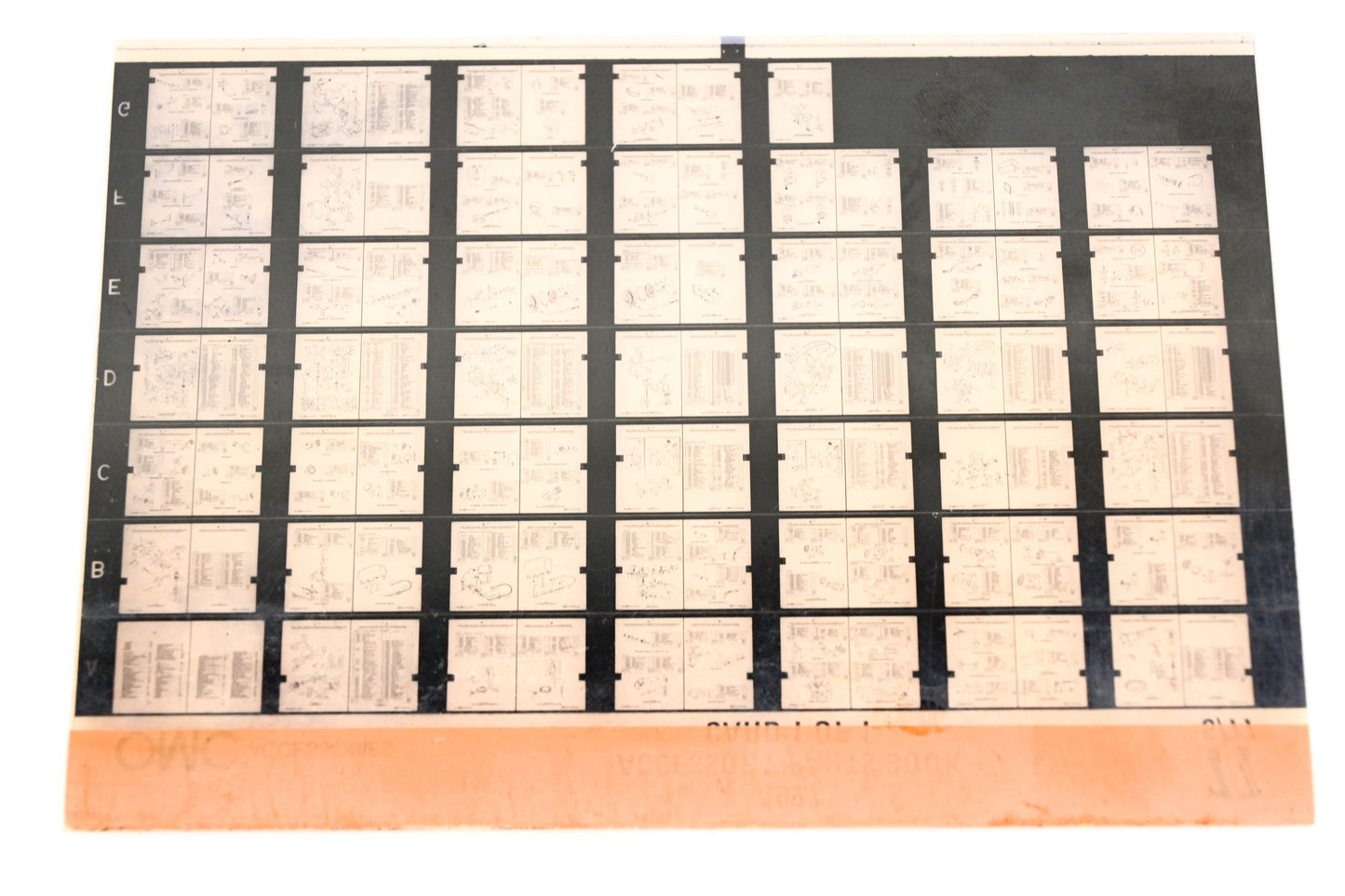 OMC XZA020-70 1976 Accessory Parts Catalog #77 Microfiche
