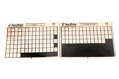 OMC XZA020-74 1990 Sea Drive Final Edition #13,14 Microfiche Lot