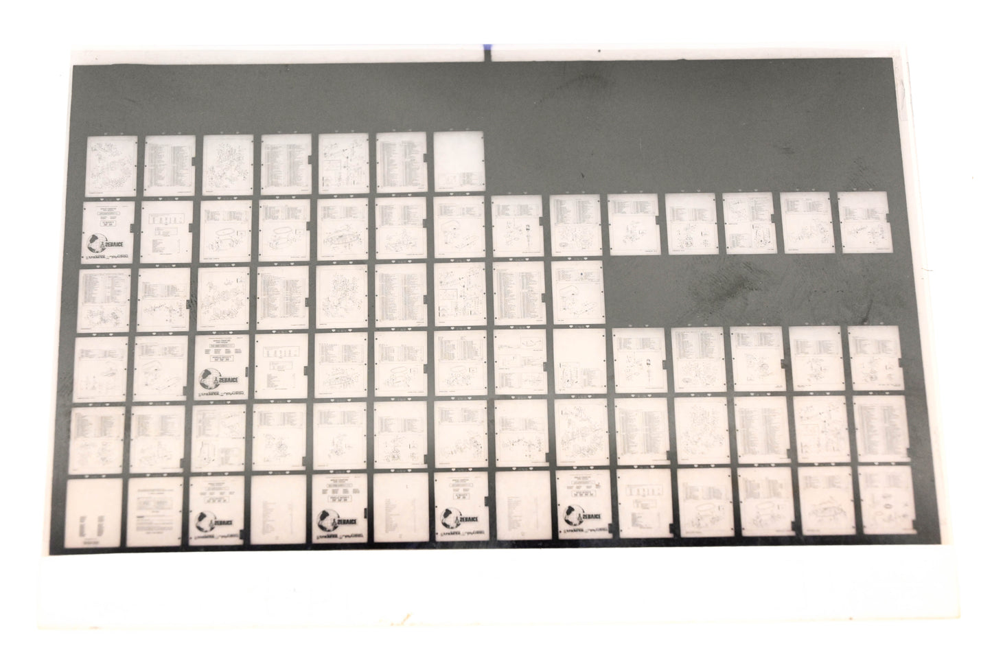 Johnson Evinrude XZA020-95 1995 Final Edition 20-25 Rope, 20-30 Remote, 25, 30 TE #3 Microfiche