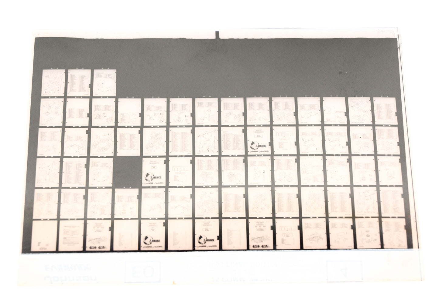 Johnson Evinrude XZA020-96 1995 Final Edition 25 Comm, 28 SPL, 28 Jet #4 Microfiche