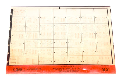 OMC XZA020-108 1983 Final Edition Accessory Parts Catalog #83 Microfiche