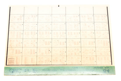 OMC XZA020-109 1984 Final Edition Accessory Parts Catalog #84 Microfiche