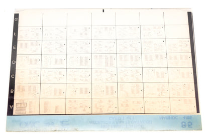 OMC XZA020-110 1985 Final Edition Accessory Parts Catalog #85 Microfiche