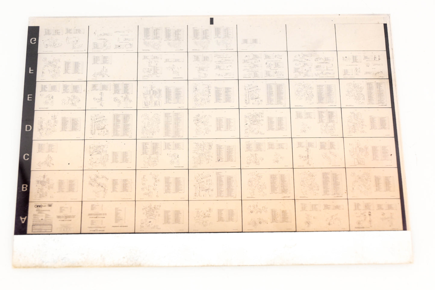 OMC XZA020-113 Sea Drive 2/1985 Final Edition 1.6,2.6,2.5/2.6 Accessories #4 Microfiche