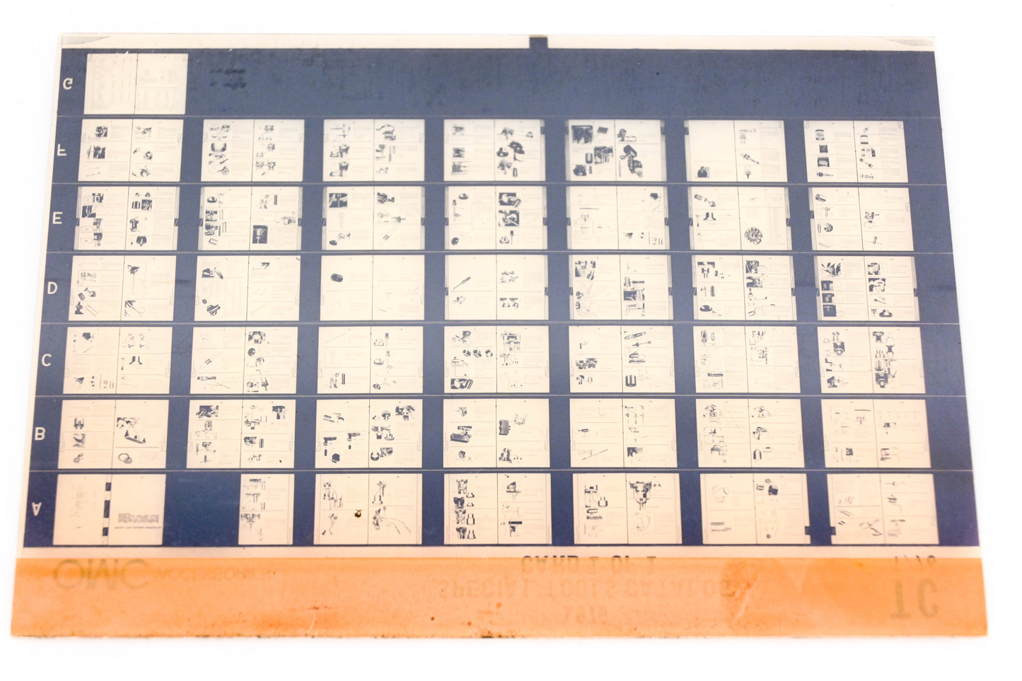 OMC XZA020-115 1976 Special Tools Catalog #TC Microfiche