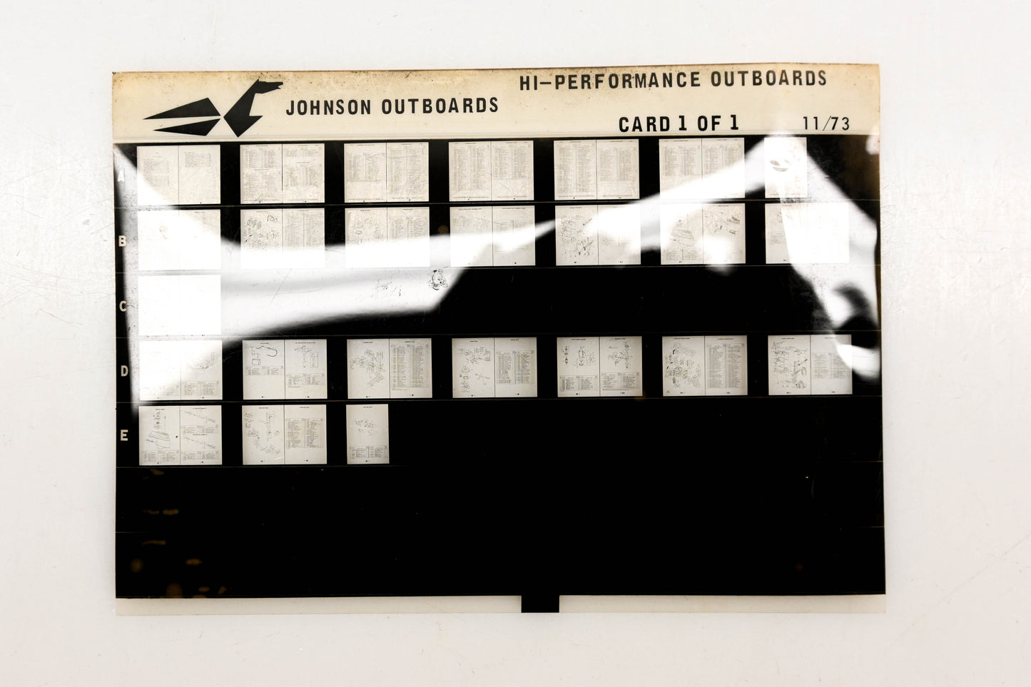 Johnson Evinrude XZA020-116 Hi-Performance Outboards 11/1973 Microfiche