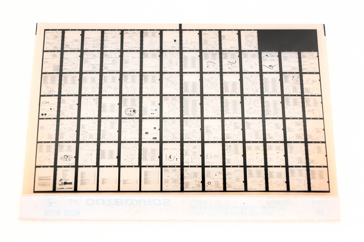 OMC XZA020-118 1992 Preliminary Edition Accessories Parts Catalog #92 Microfiche