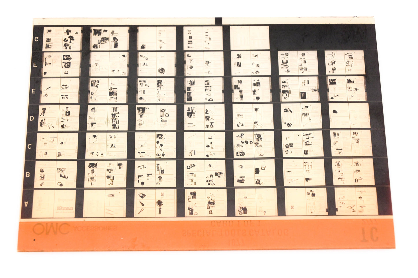 OMC XZA020-121 1977 Special Tools Catalog #TC Microfiche