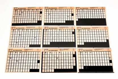 OMC XZA022-34 1993 12/1992 Preliminary Edition 93A-I Microfiche Lot