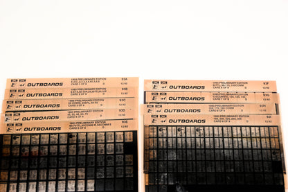 OMC XZA022-34 1993 12/1992 Preliminary Edition 93A-I Microfiche Lot