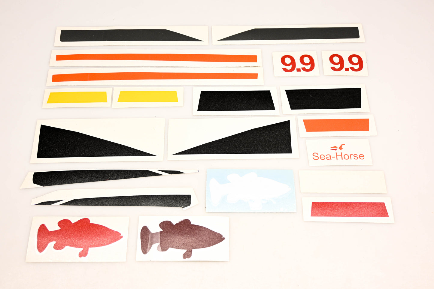 Aftermarket YS012-1 Johnson Sea-Horse 9.9 Hood Decal NOS