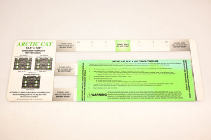 New OEM Arctic Cat 2639-929 128" (102,170) Stud Template NOS