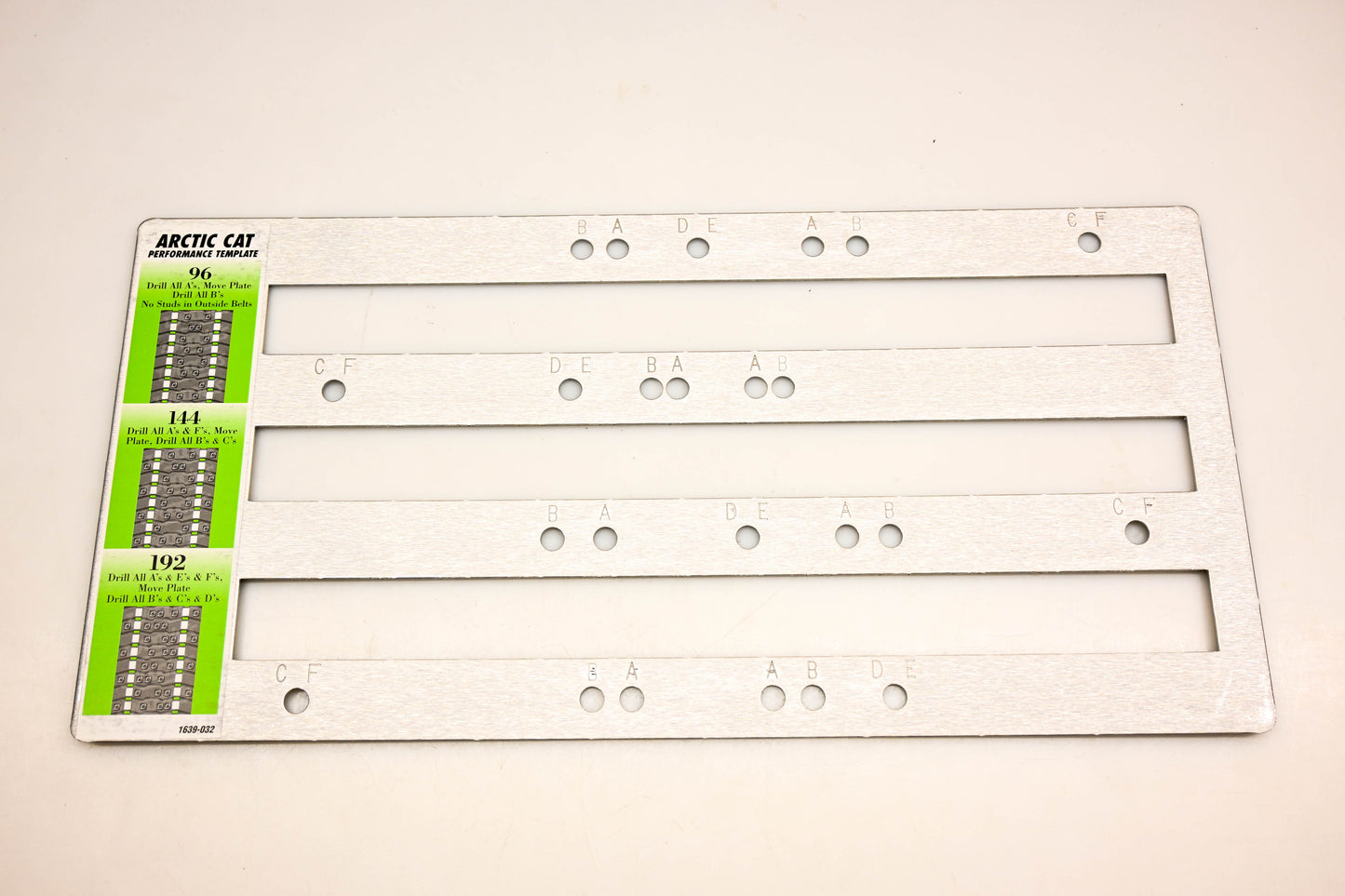 New OEM Arctic Cat 1639-032 Performance Stud Template NOS