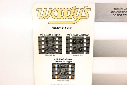 Woody's 3639-589 Arctic Cat 13.5"x128" Stud Template NOS
