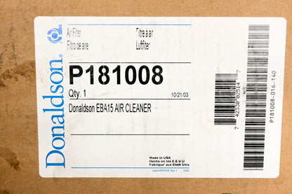 Donaldson P181008 EBA15 Air Filter NOS