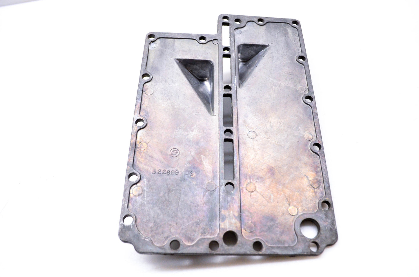 OMC 322689 Exhaust Cover Plate NOS