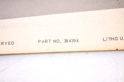Aftermarket 384394 1970 Parts Catalog 6HP Models 6R70B, 6RL70B NOS