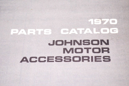 Aftermarket 384405 1970 Parts Catalog Aftermarket Motor Accessories NOS