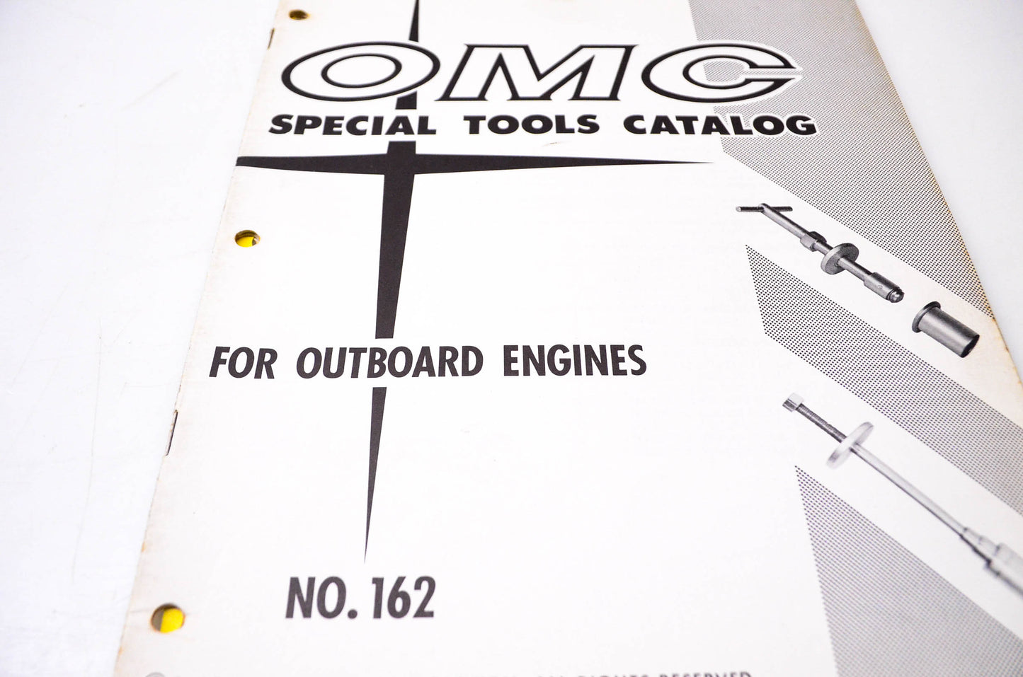 OMC 379054 Special Tools Catalog for Outboard Engines NO.162 NOS
