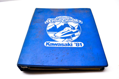 OEM Kawasaki 1981 Kawasaki Snowmobile Seminar 1981 Kawasaki Snowmobile Division Meeting Manual