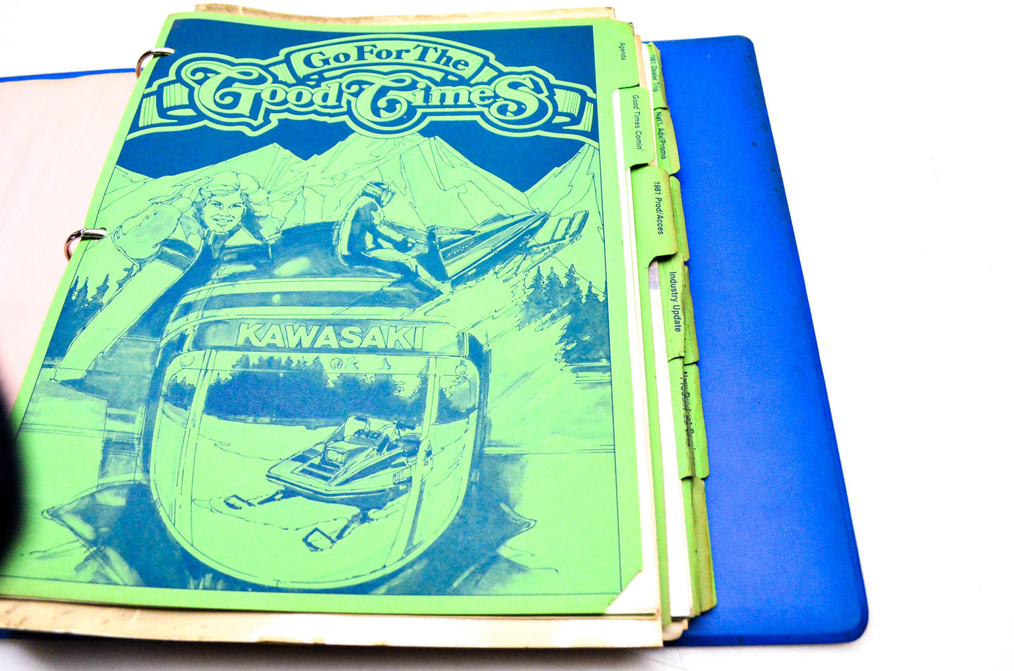 OEM Kawasaki 1981 Kawasaki Snowmobile Seminar 1981 Kawasaki Snowmobile Division Meeting Manual